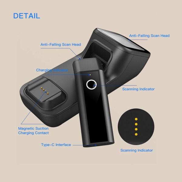 3-in-1-Barcode-Scanner Handheld – Bild 11