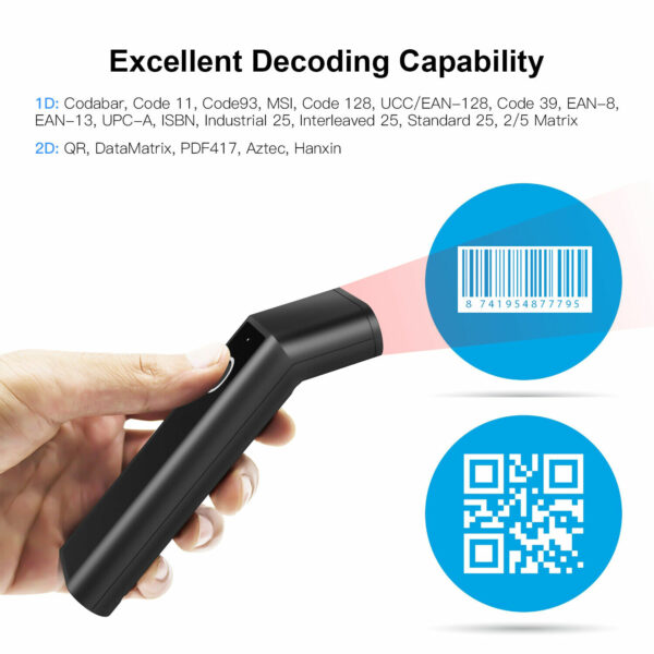 3-in-1-Barcode-Scanner Handheld – Bild 10